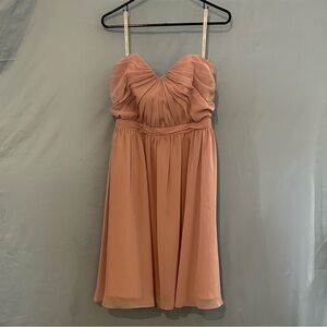 Alfred Angelo Blush Strapless Dress